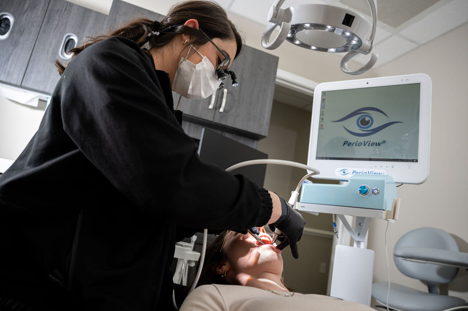 Chairside periodontal evaluation for gum recession